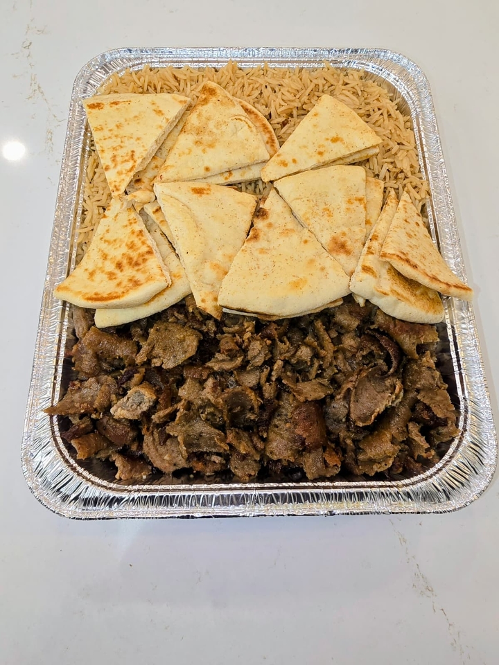 Beef Over Rice (30oz).