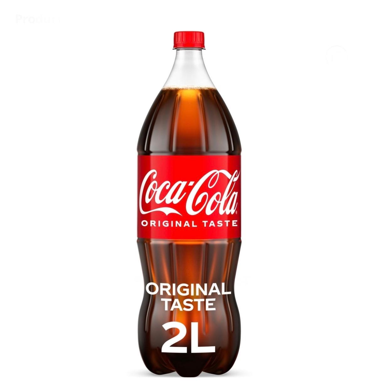 2 Liter Coca-Cola.
