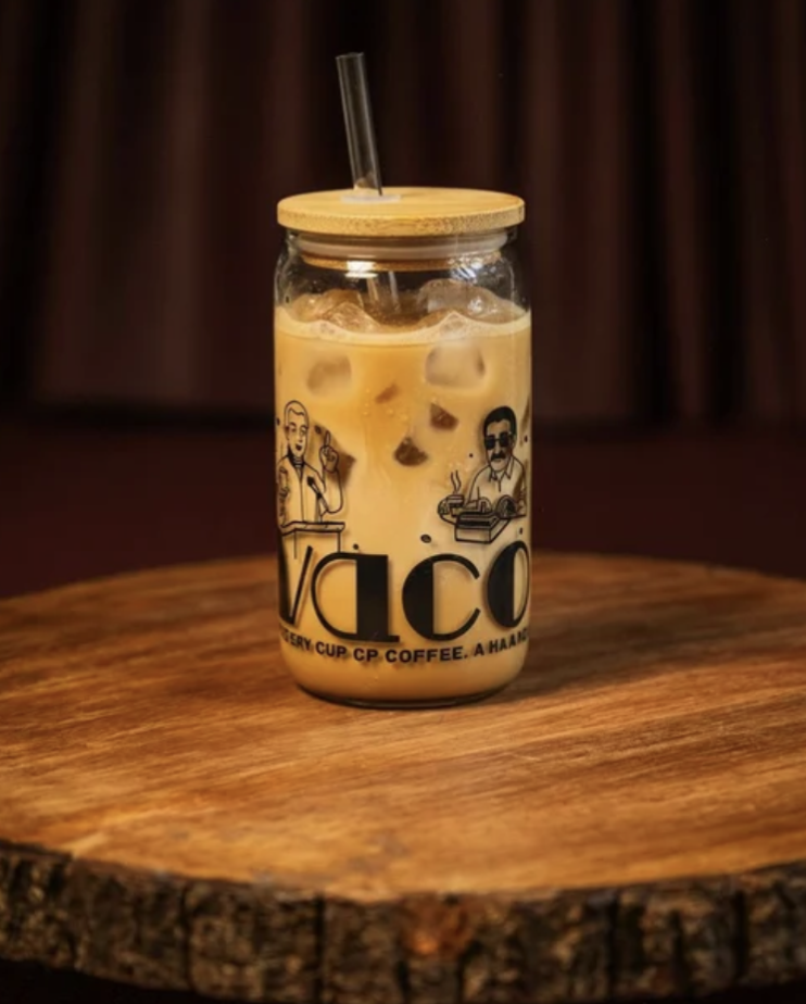 Iced latte.