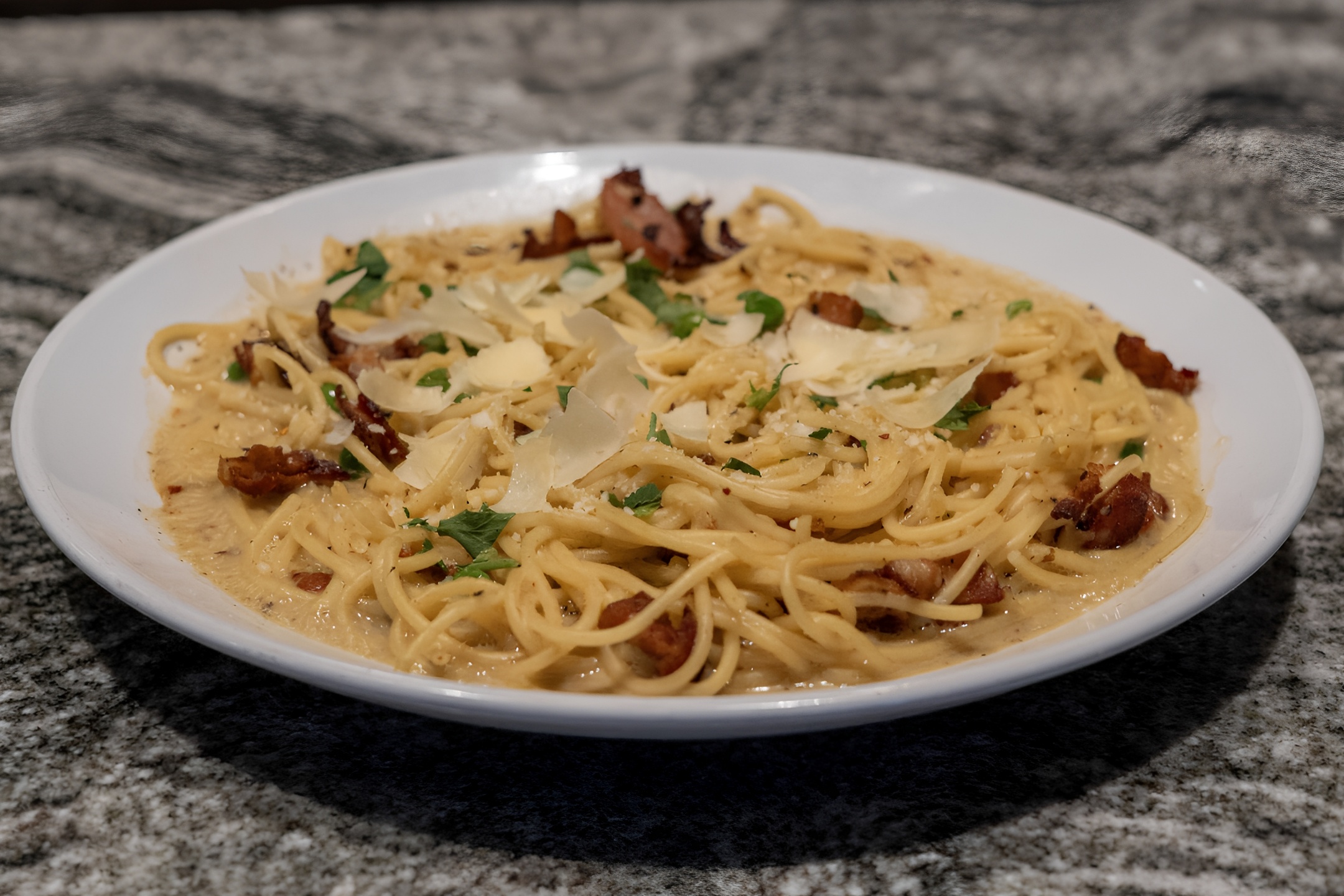 Spicy Carbonara.