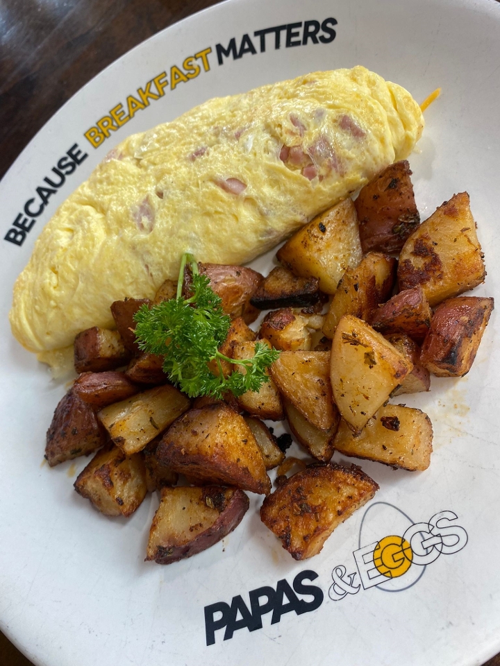 Ham Omelette.