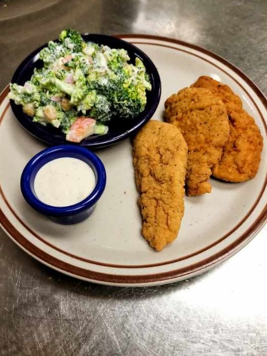ADULT CHICKEN TENDERS.