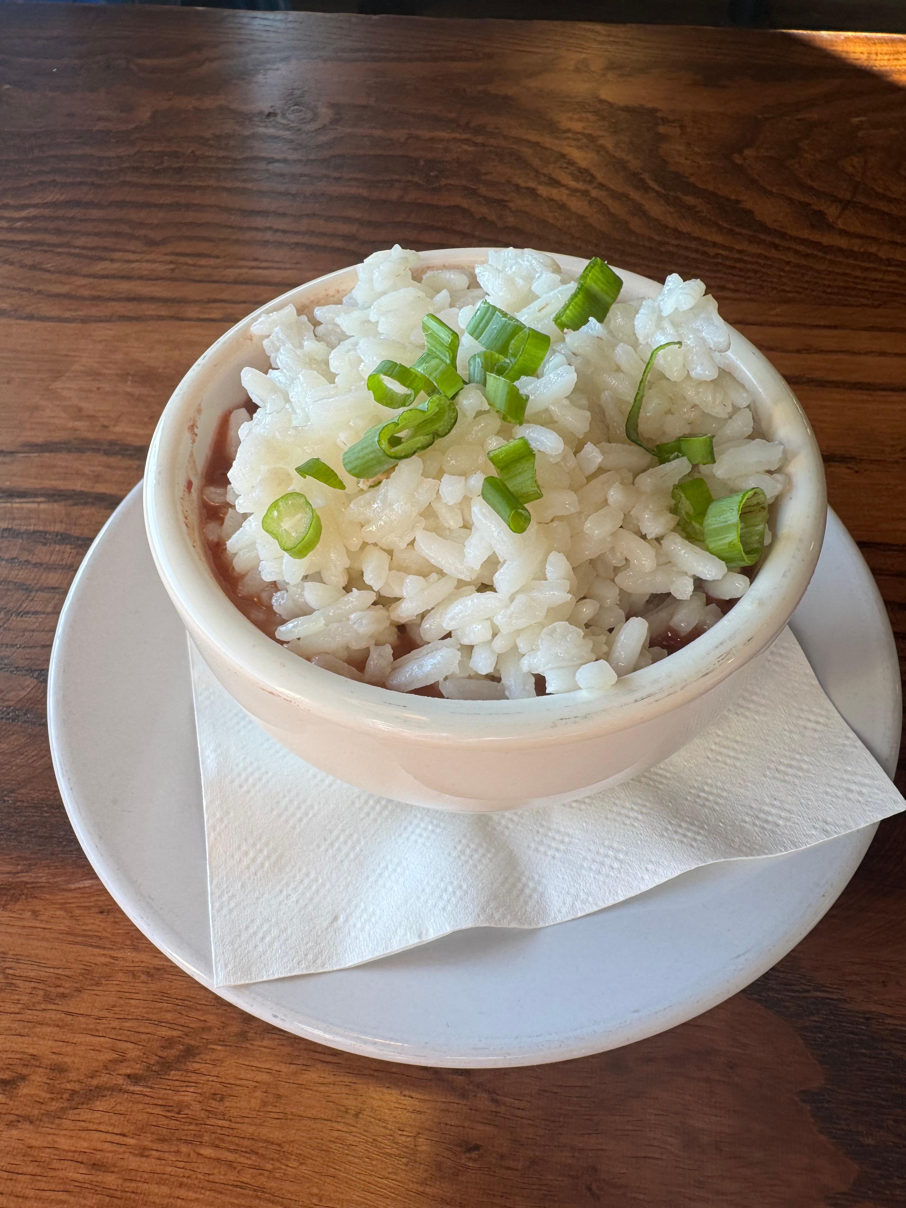 Side Red Beans and Rice.