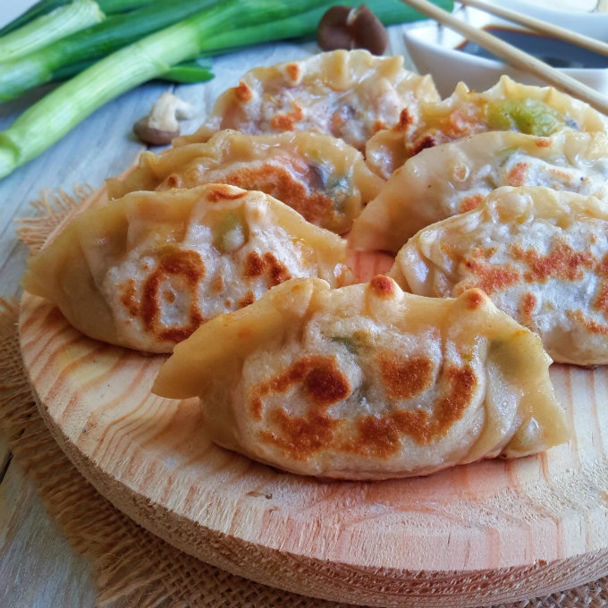 Fried Potstickers.