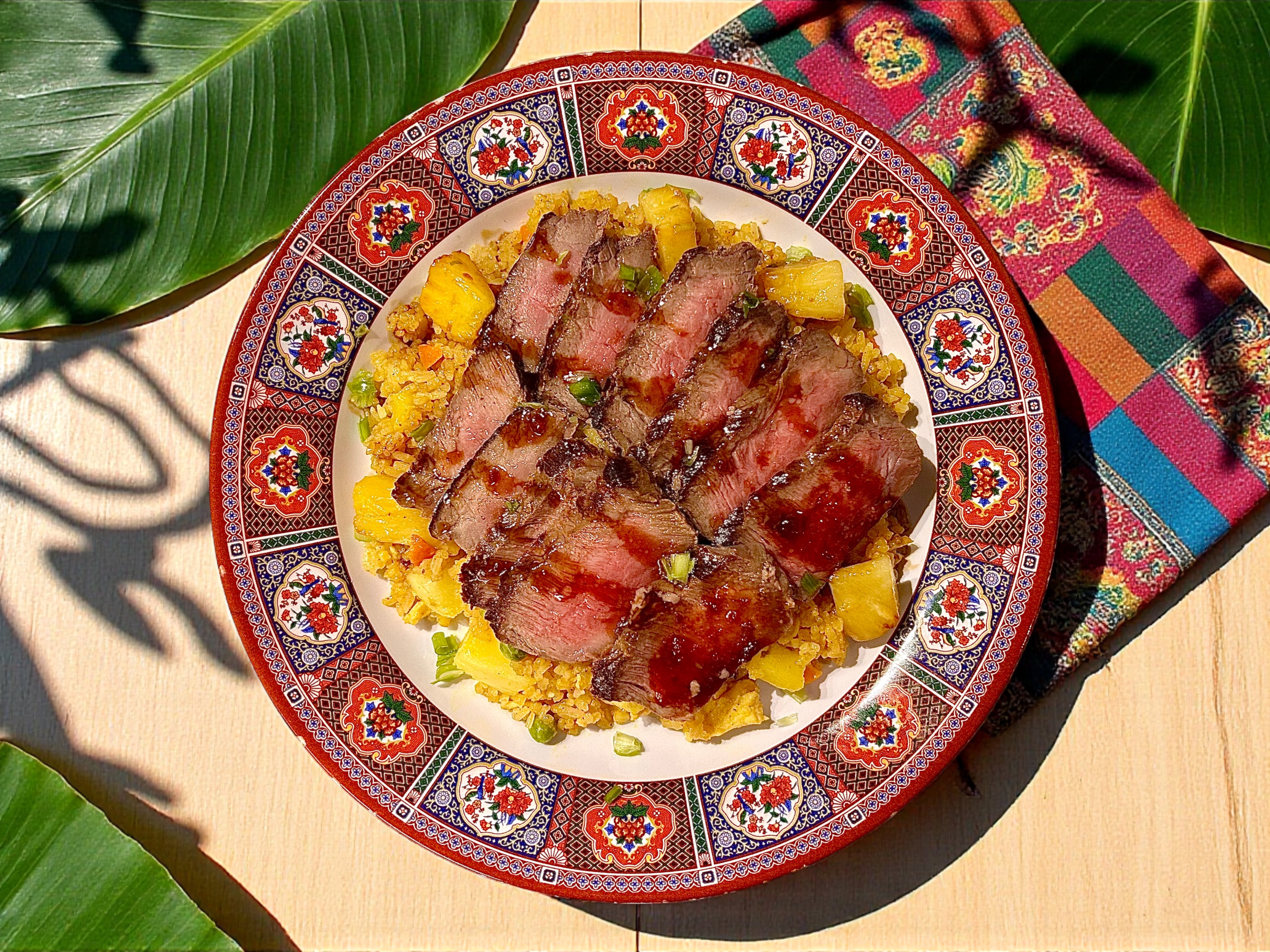 #42 Pineapple Fried Rice ข้าวผัดสับปะรด.