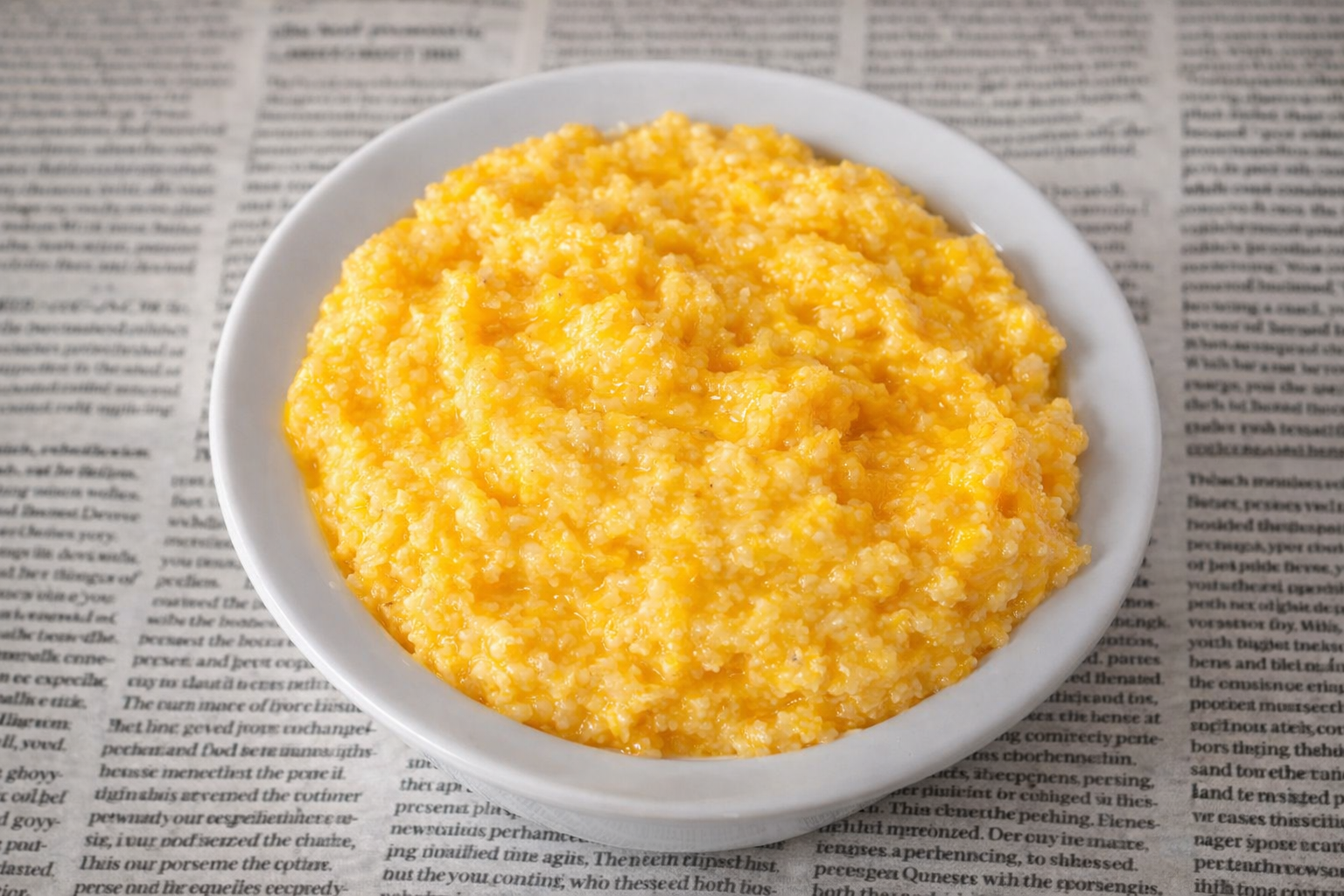 Cup of Cheese Grits.