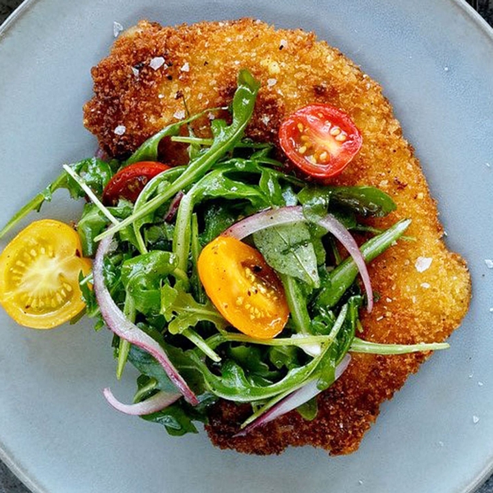 CHICKEN MILANESE.