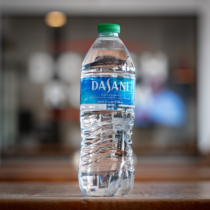 Dasani Water.