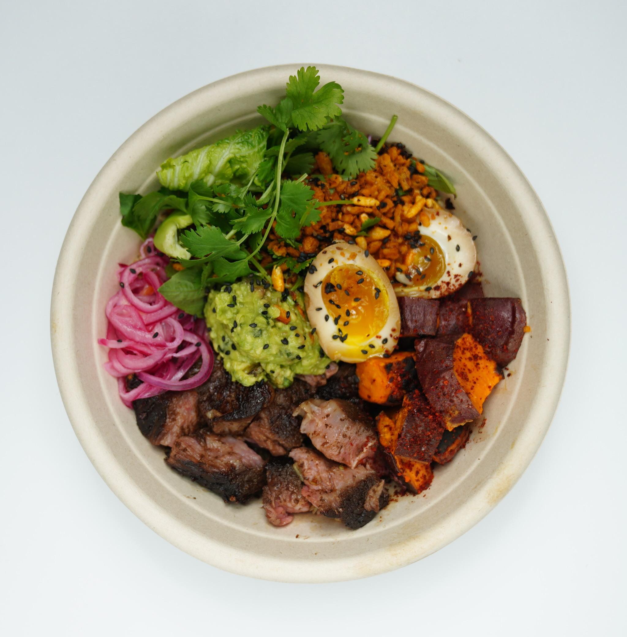 Steak & Eggs Bowl.