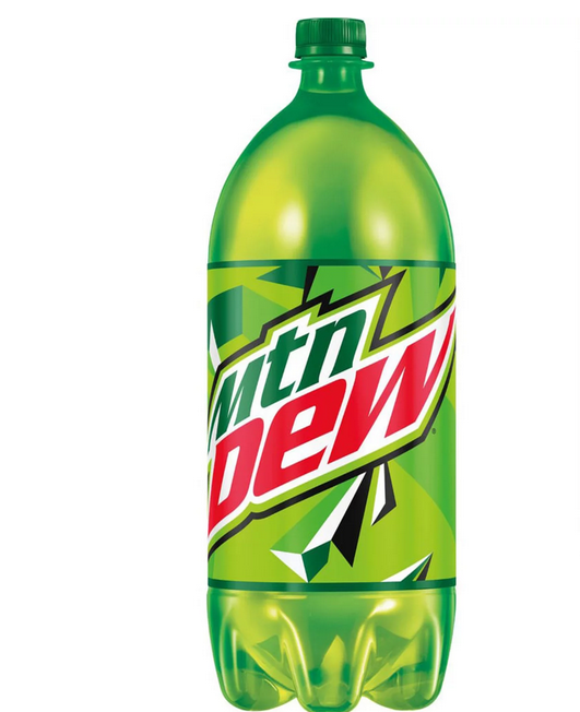 2 Liter Mt Dew.