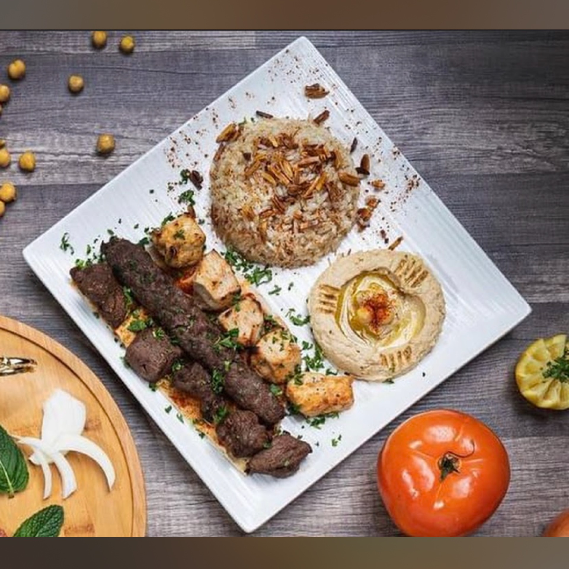 27.Kabab Plate.