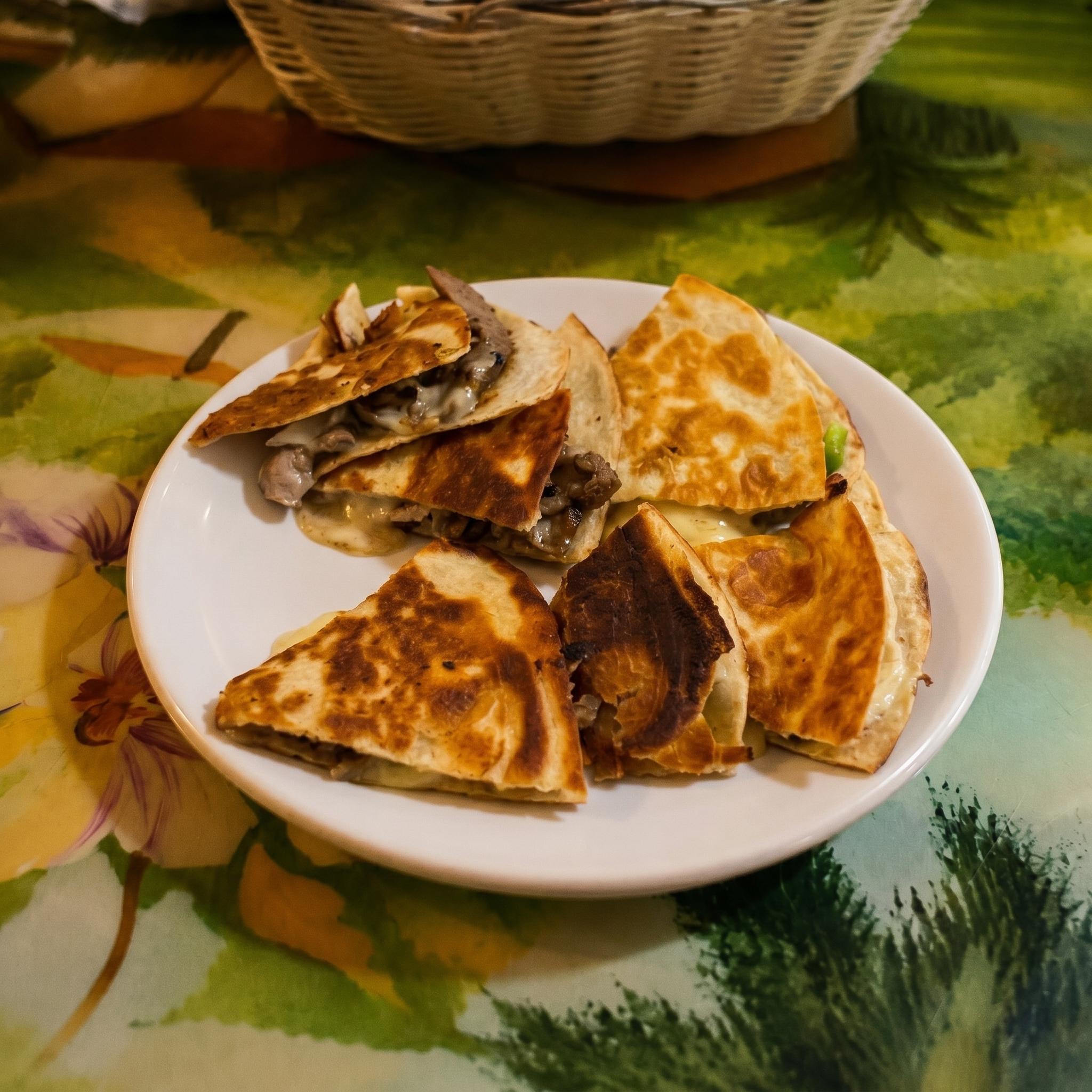 49. Fajita Quesadilla.