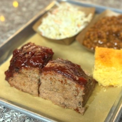 Smoked Meatloaf Slab Half-Sheet.