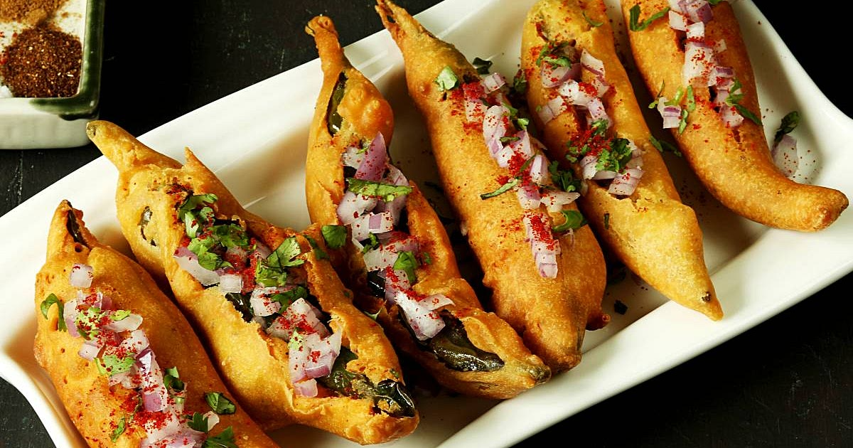 Stuffed Mirchi.