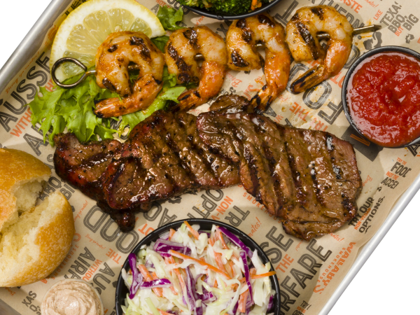 Beef N' Reef.