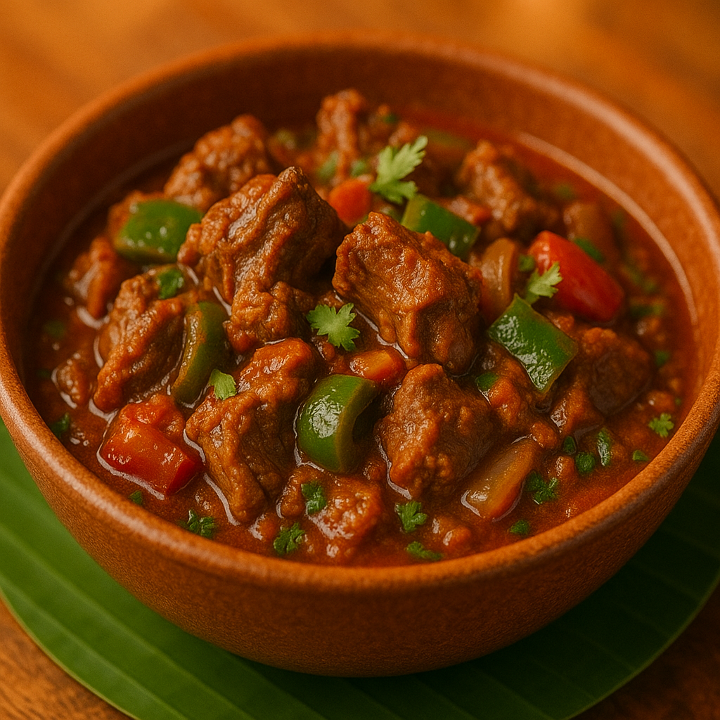 Kadai Lamb.