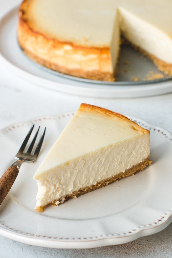 New York Style Cheesecake.