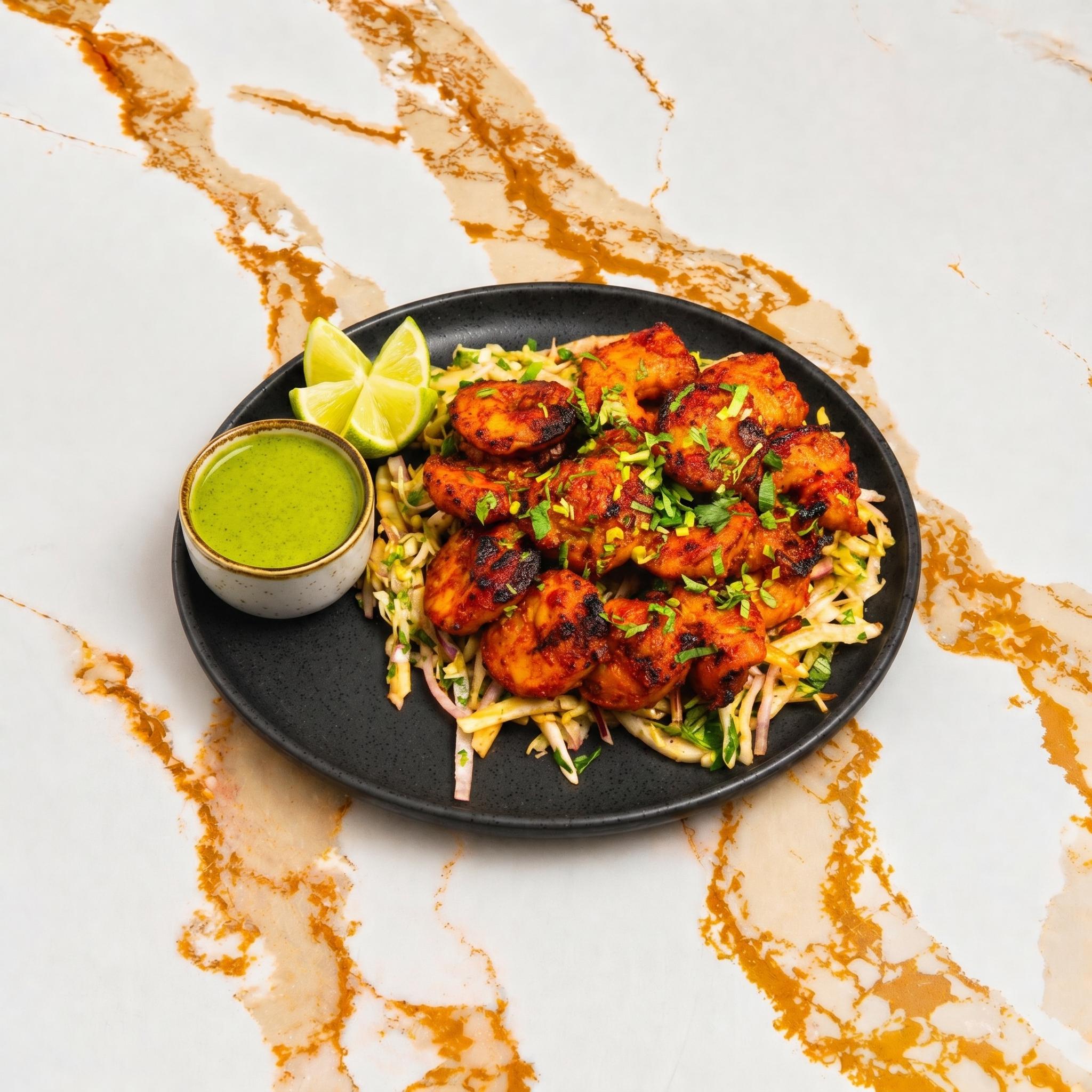 Tandoori Shrimp.