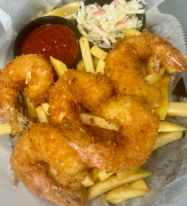Shrimp Basket & Chips.