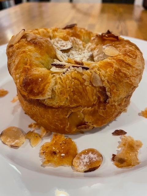 Almond Stuffed Croissant.