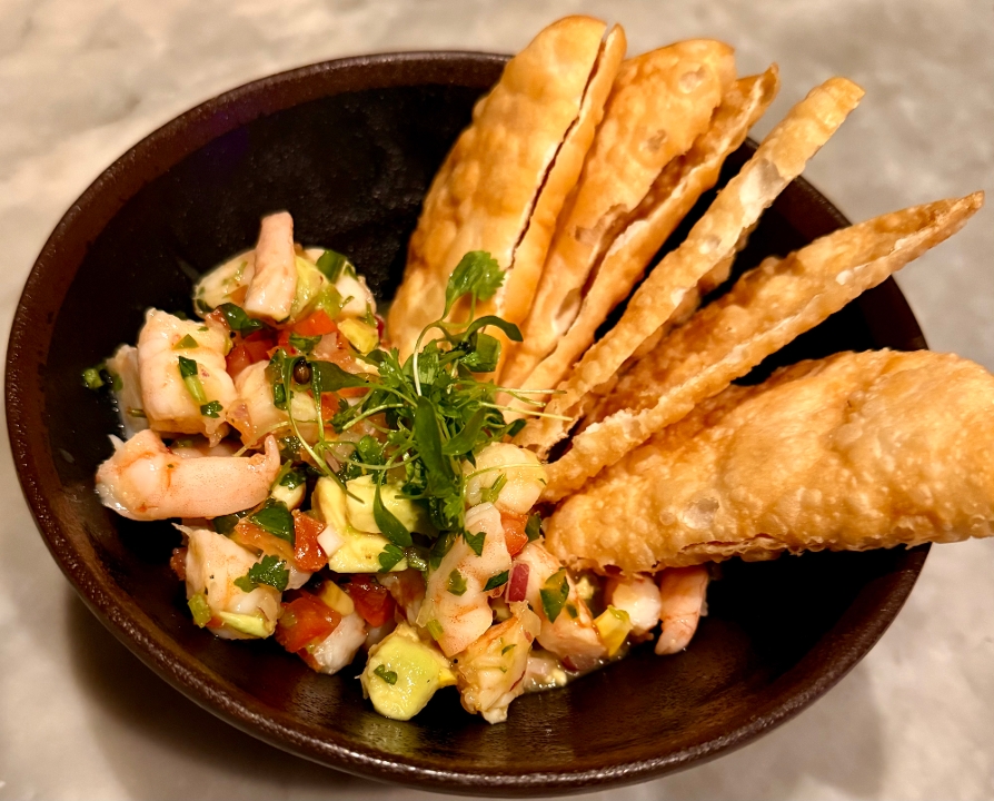 Ceviche Shrimp.