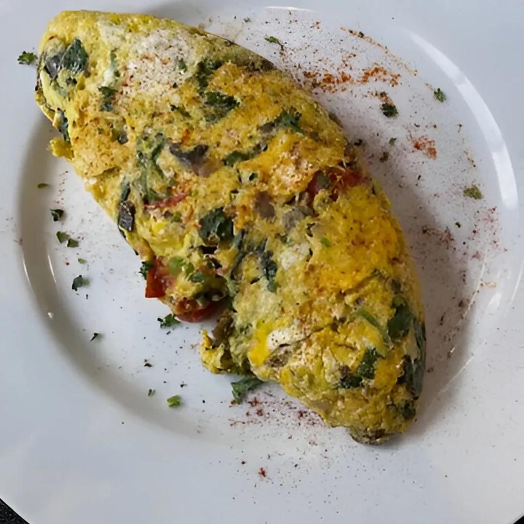 Veggie Omelet.