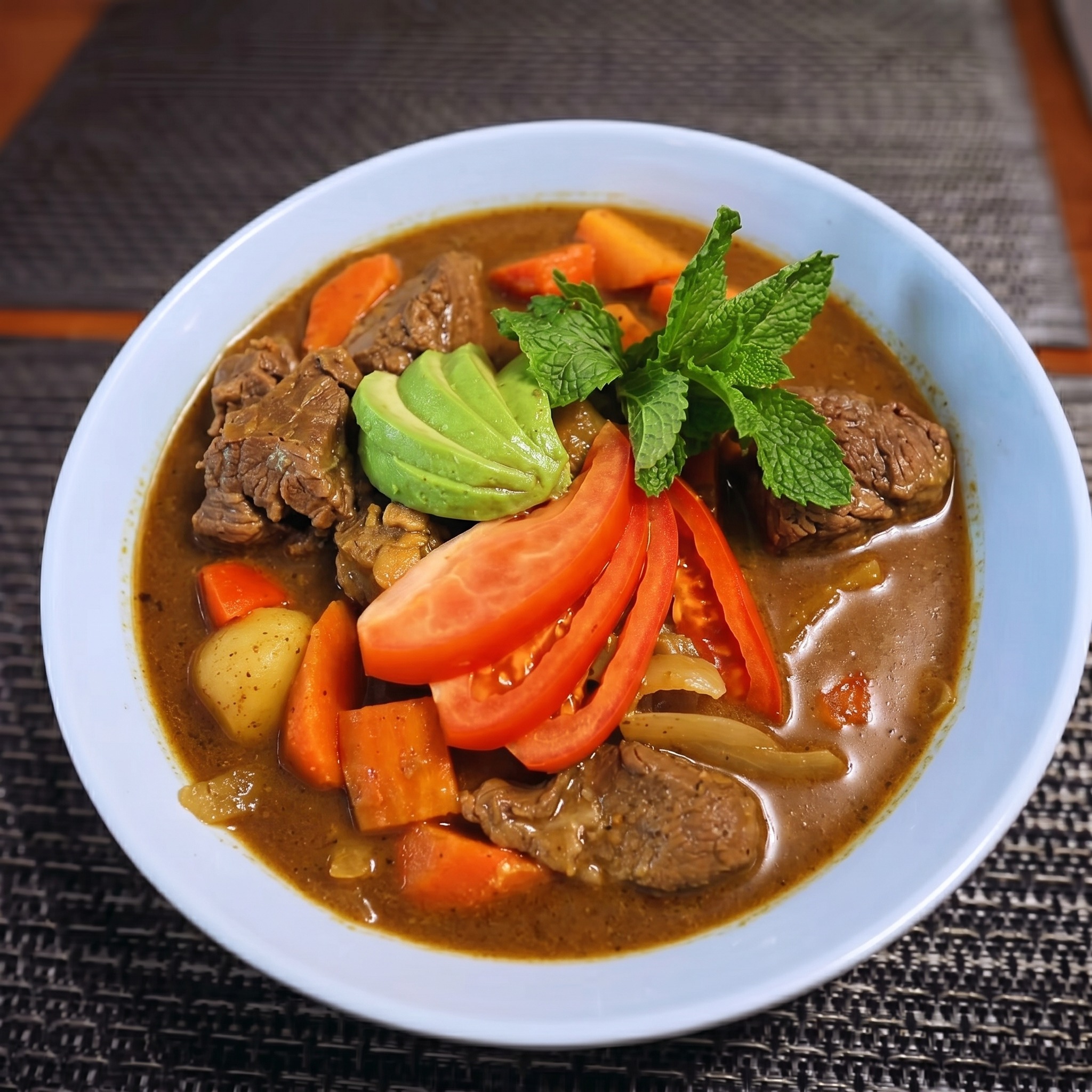 Massaman Lamb Curry.