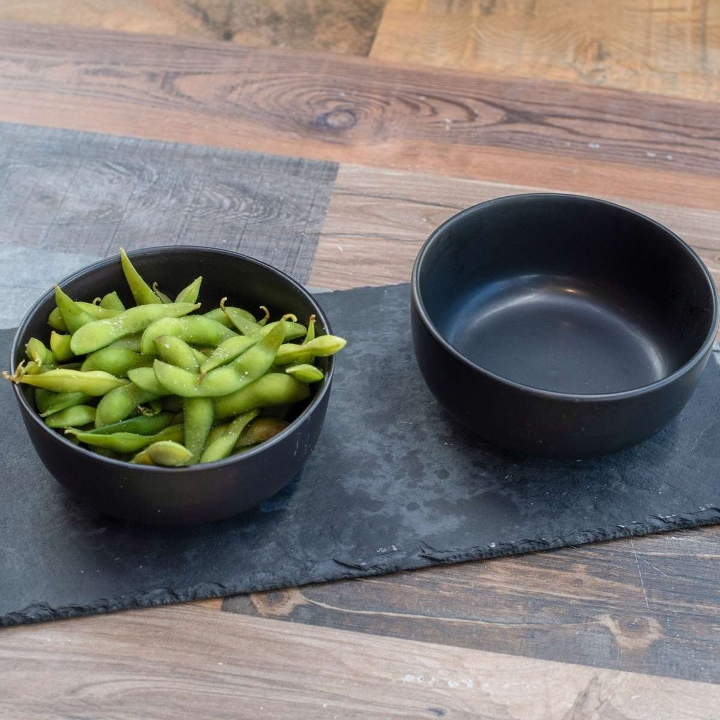 Steamed Edamame.