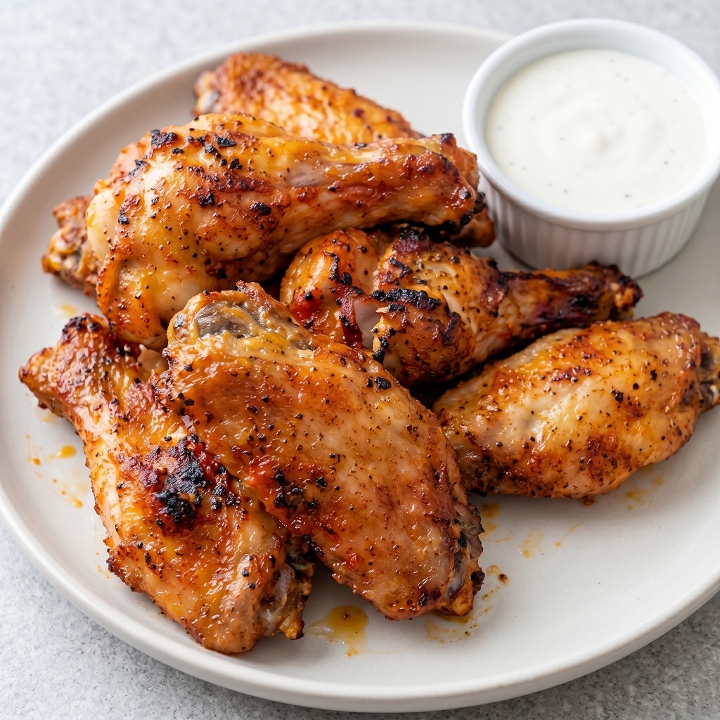Chicken Wings in Smoky Ember Marinade [8 pcs].