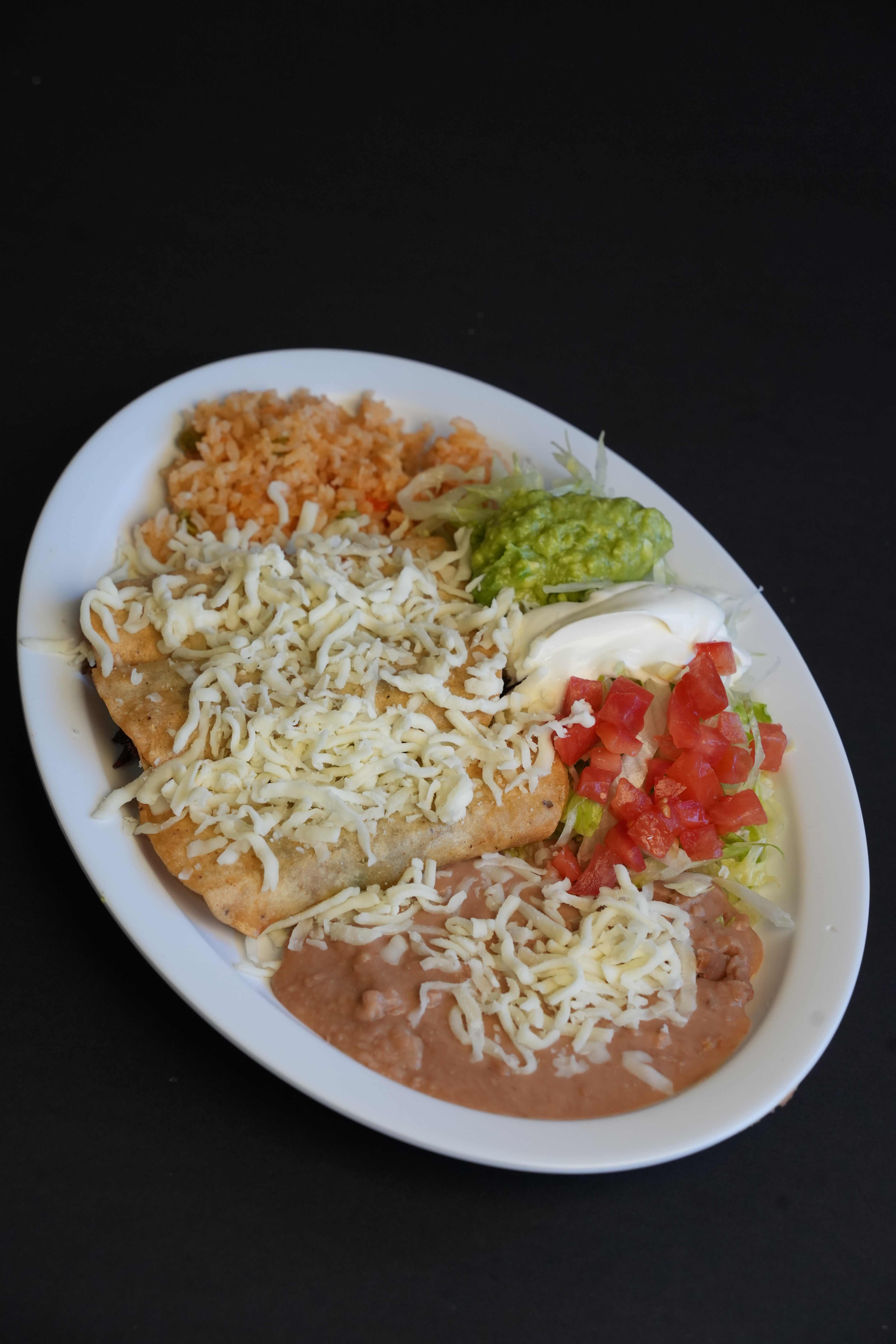 Flautas Plate.