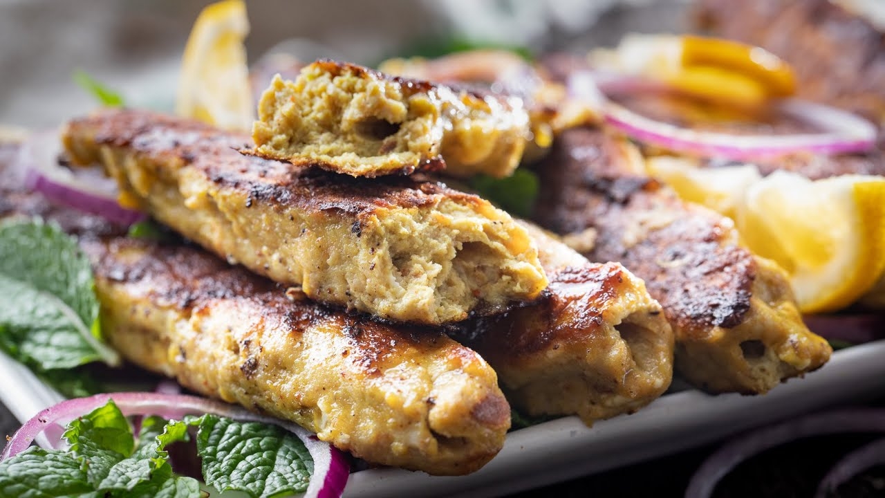 Chicken Reshmi Kabab.
