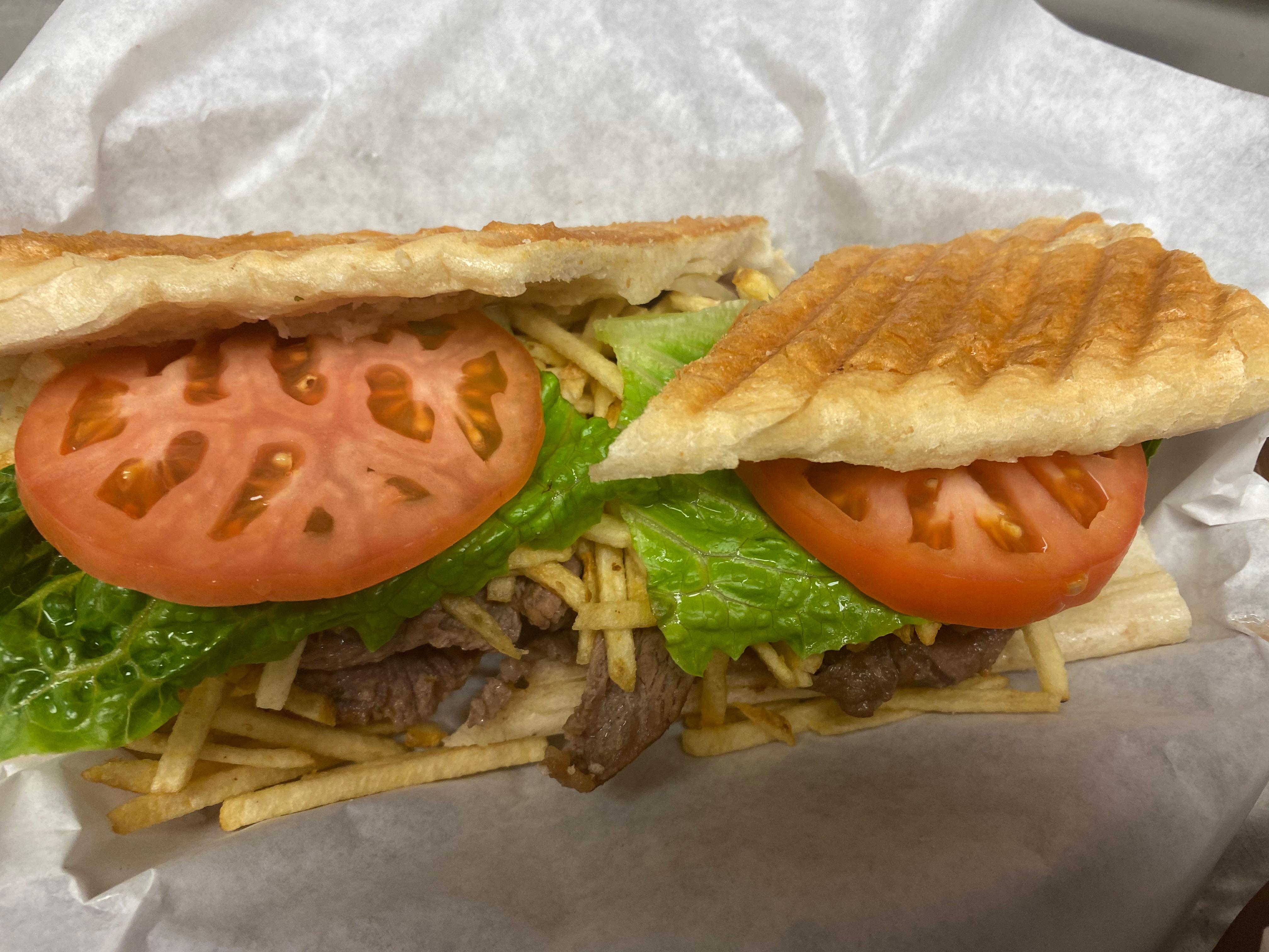 Bistec Sandwich.