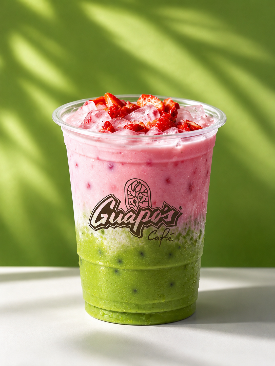 STRAWBERRY COLD FOAM MATCHA.