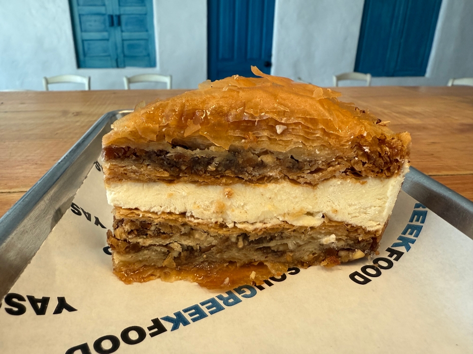 Baklava Cheese cake.