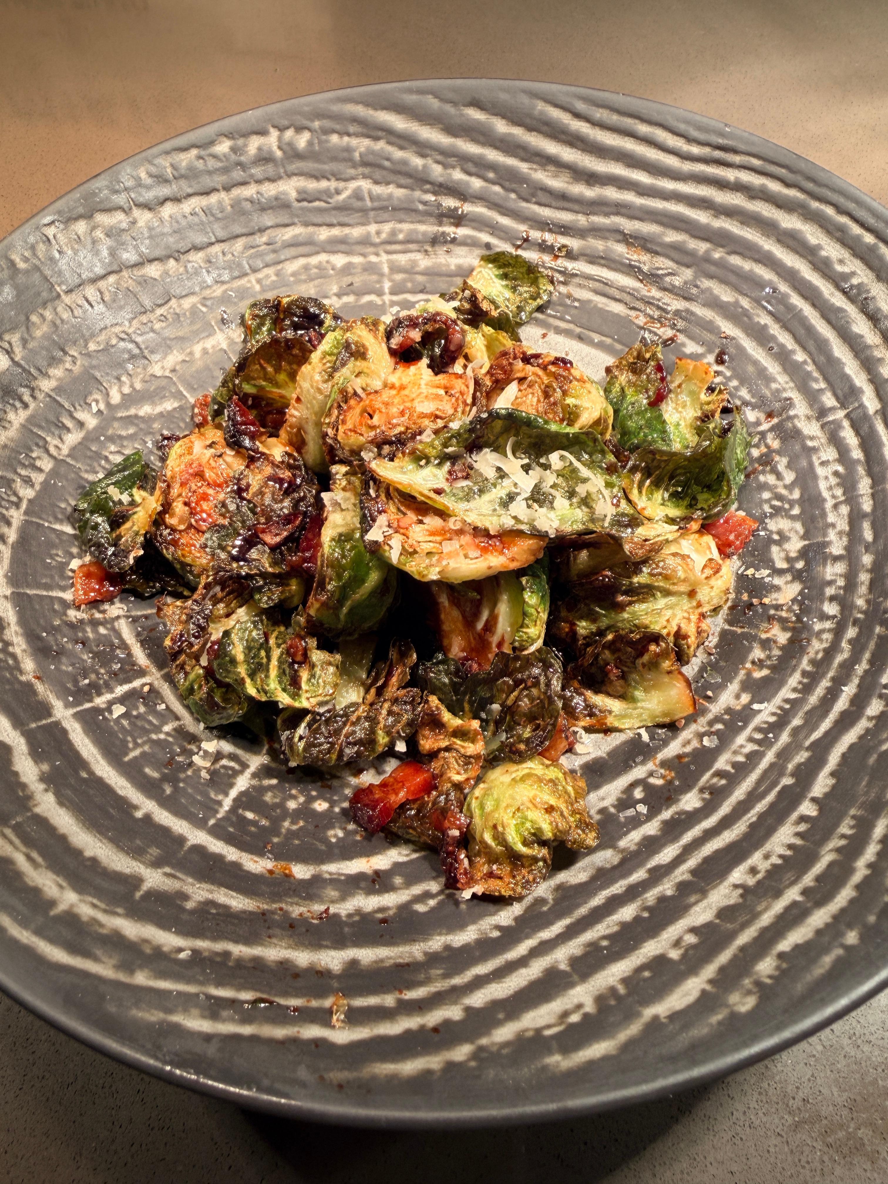 Roasted Brussels Sprouts.