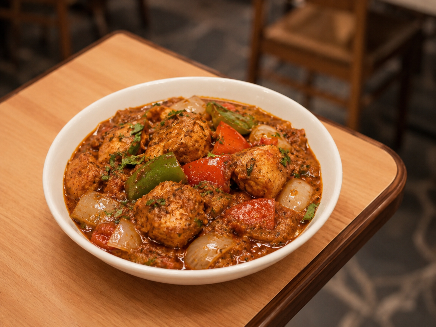 Kadai Chicken.