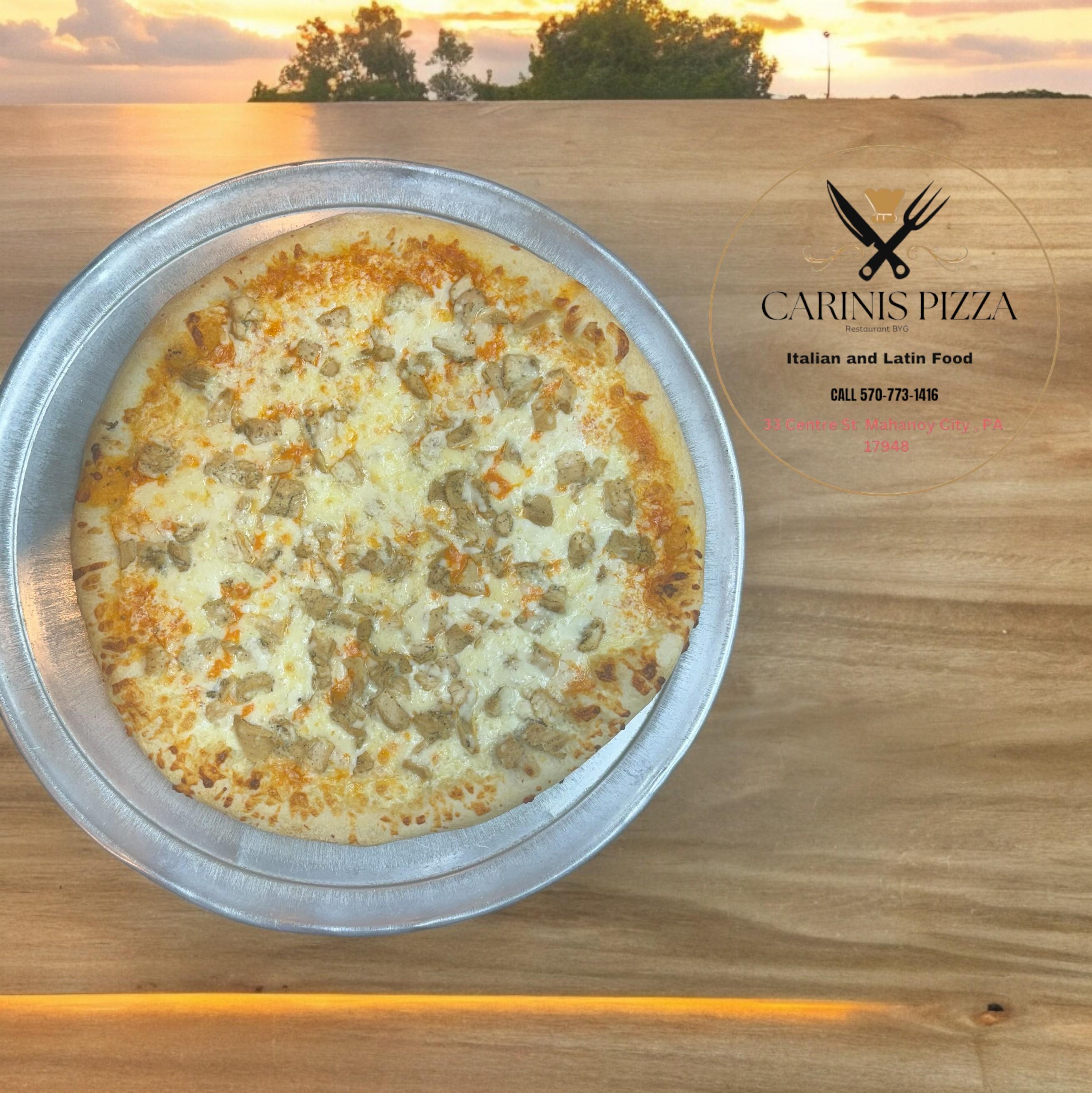 Buffalo Chicken Pizza.