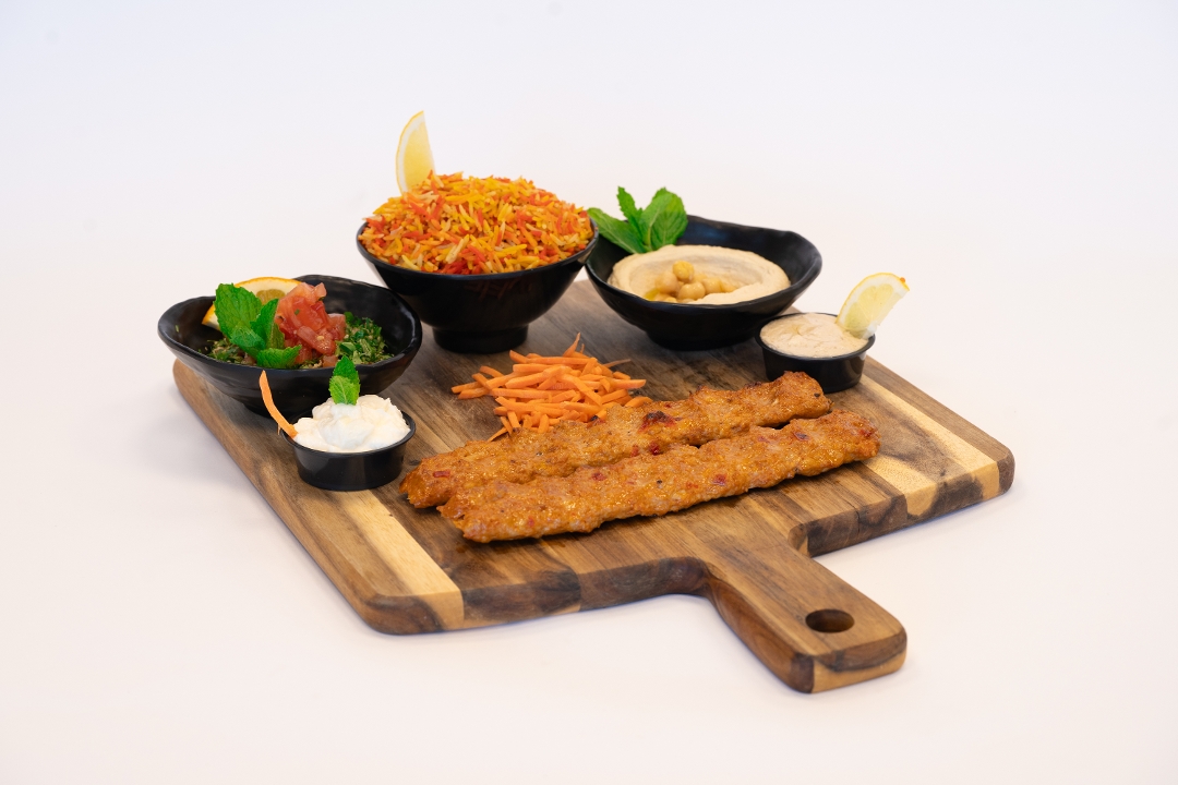 Chicken Kofta Platter.