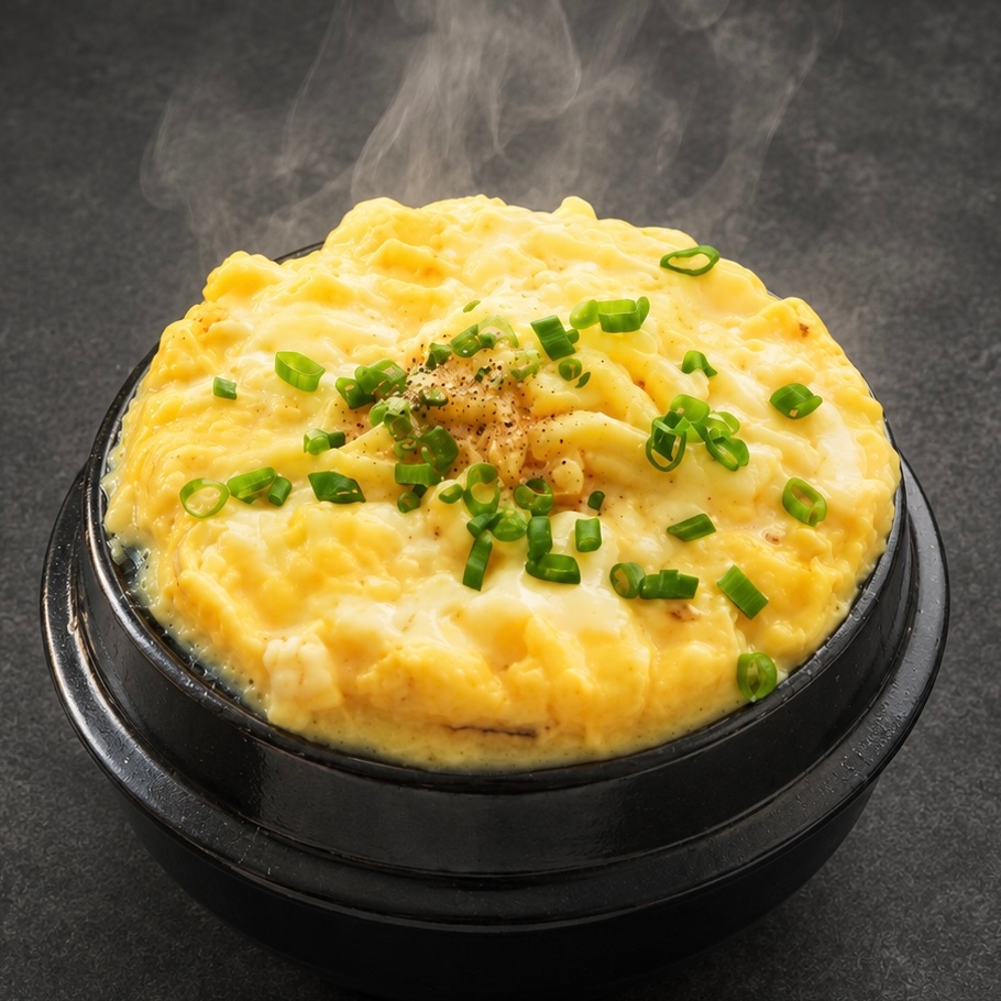 CHEESY EGG SOUFFLE 치즈 계란찜.