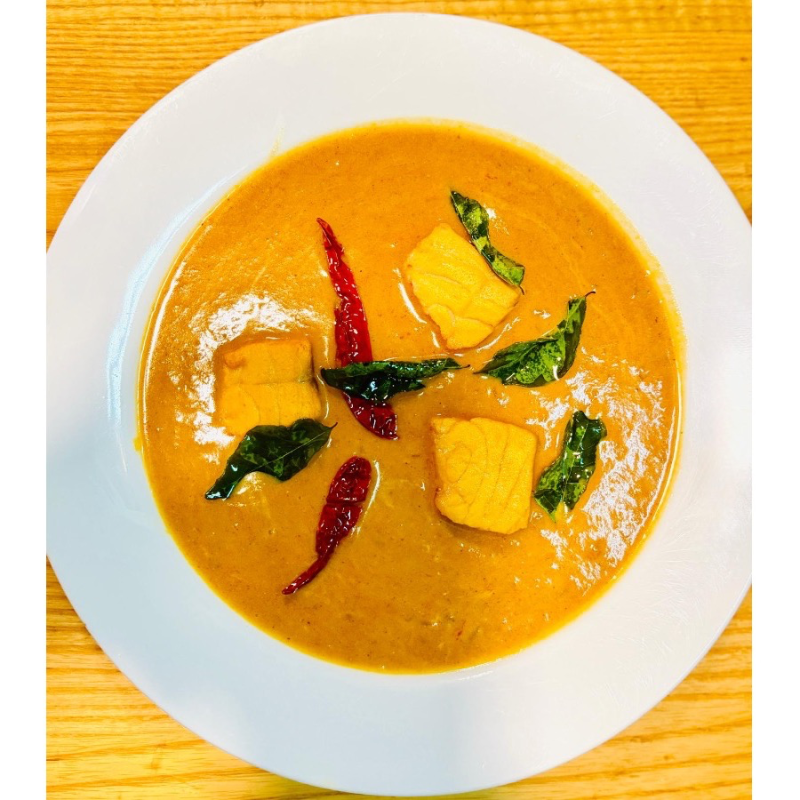 Kerala Salmon Moilee.