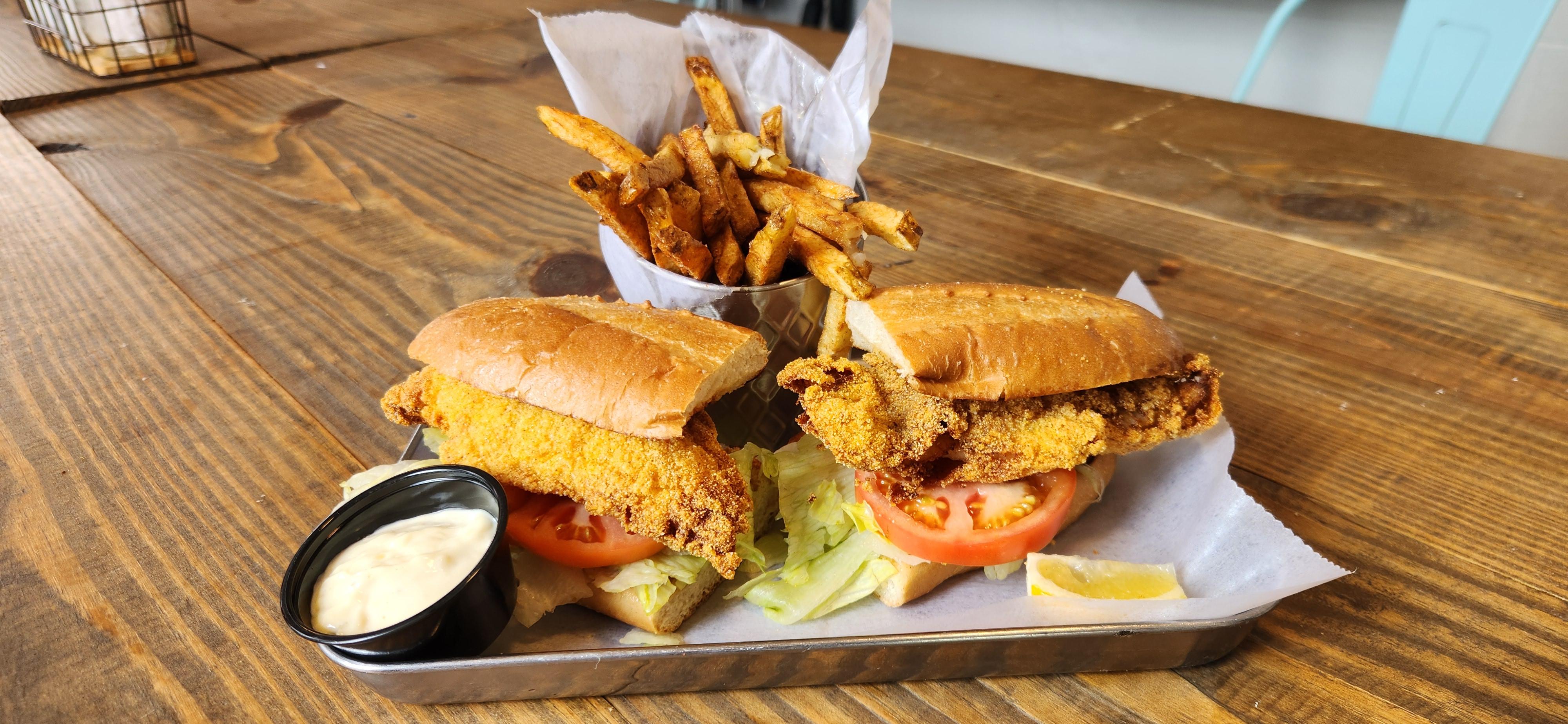 Catfish Po'boy.
