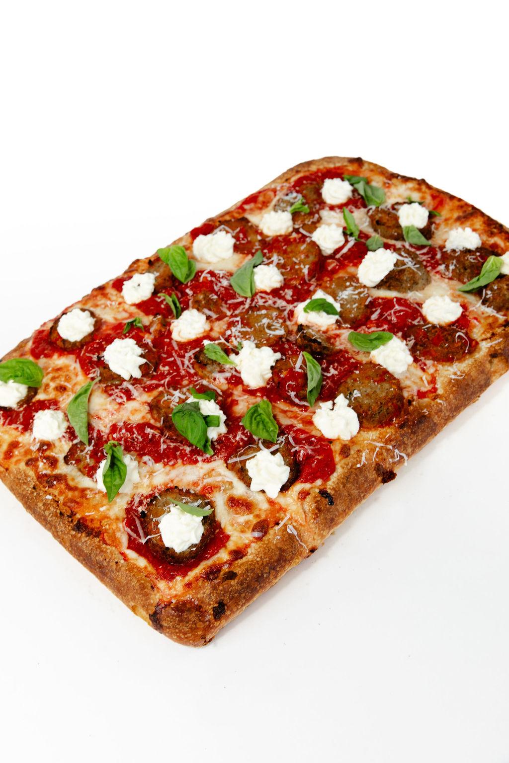 86th Street Meatball (Sicilian Pie - Whole).