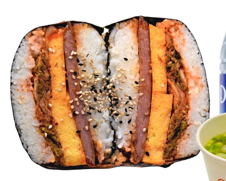 COMBO - Kimchi Musubi.