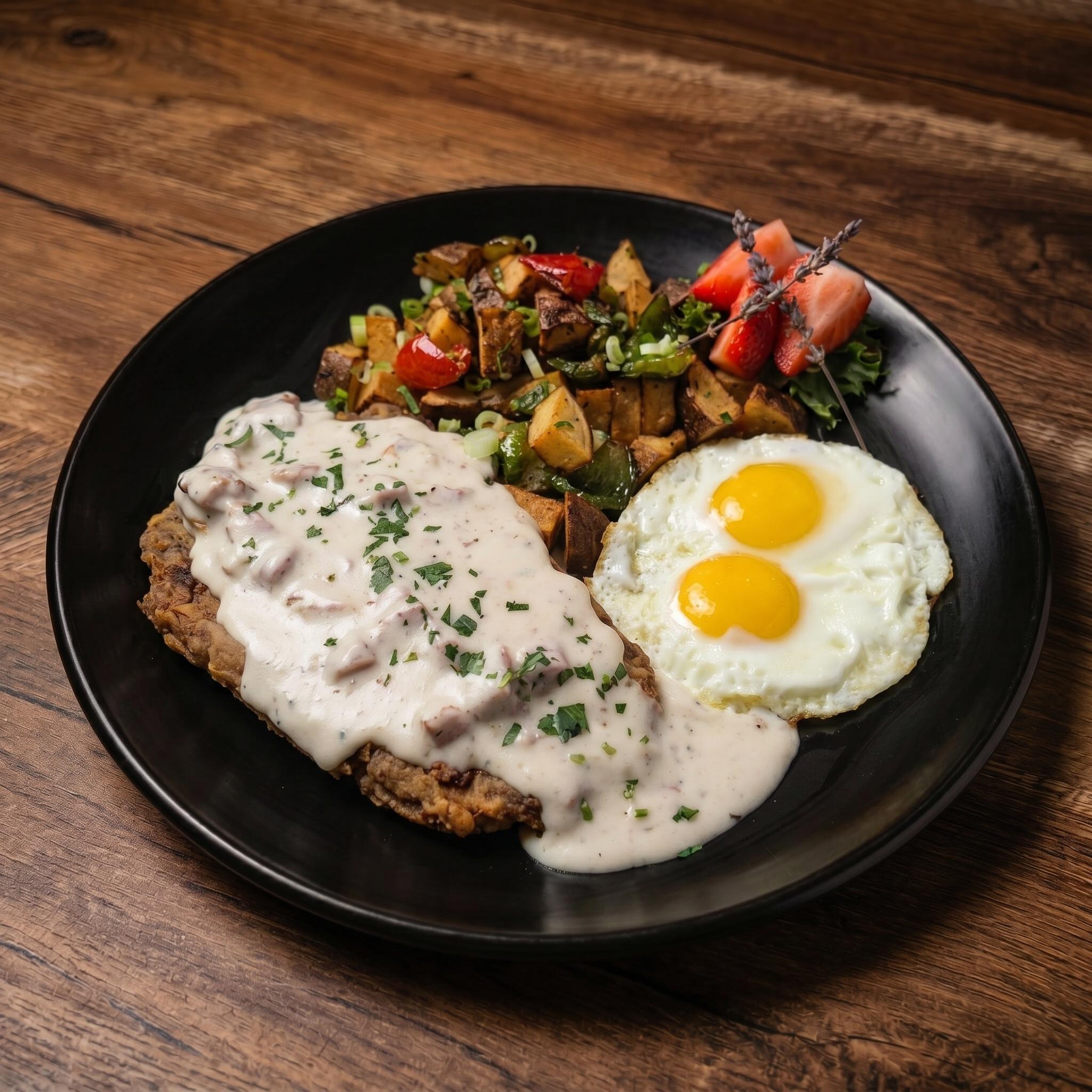 Ribeye Country Fried Steak.