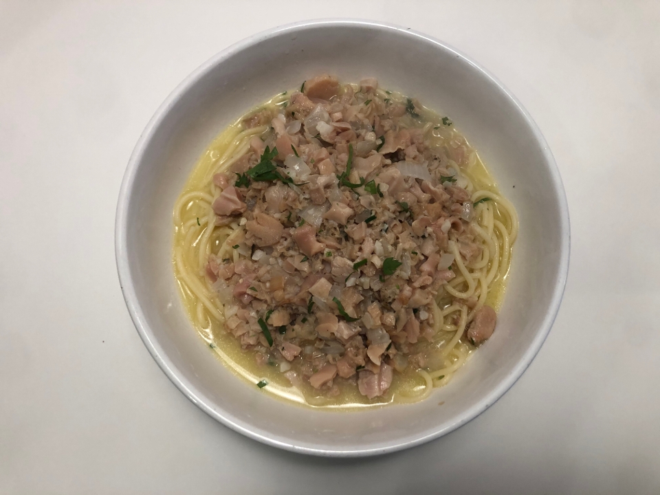 W/White Clam Sauce.