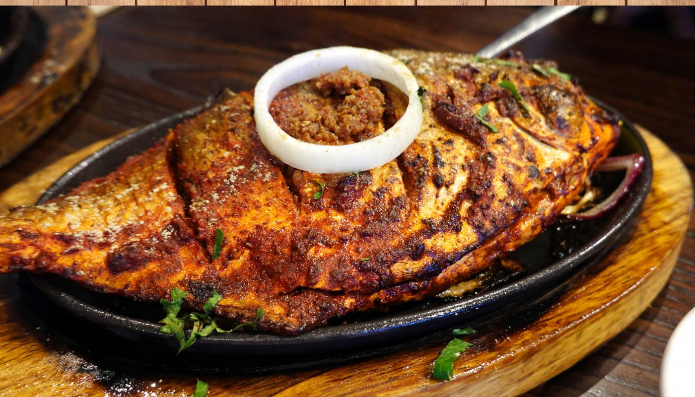 Tandoori Pomfret.