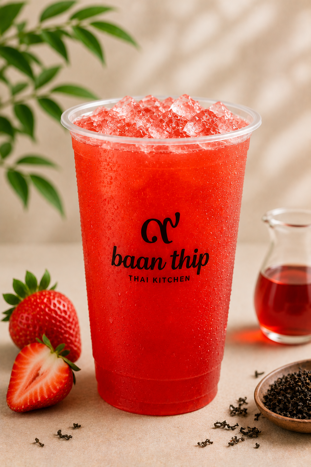 Strawberry Fruit Tea.