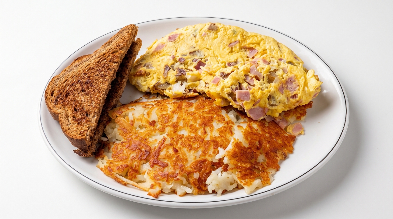 For the Love of Pork Omelet.