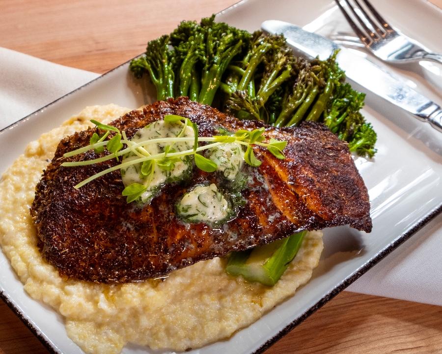 Cajun Salmon.