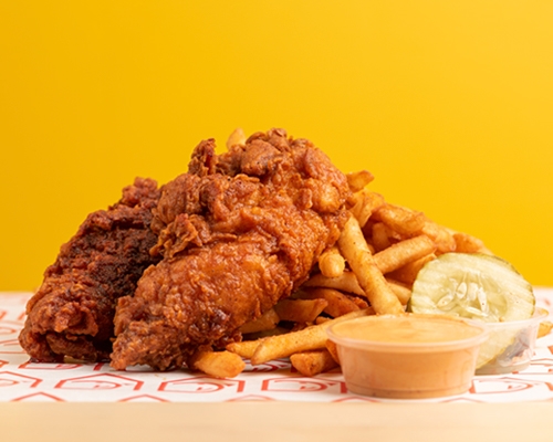 2 Jumbo Tenders + Fries (Combo 3).